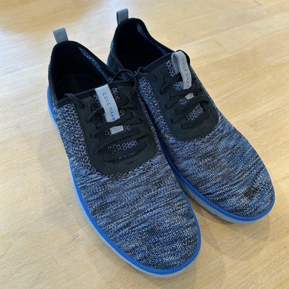 Cole Haan Other - Cole Haan Mens Generation Zerogrand Blue Casual Slip On Sneakers Shoes Sz 14